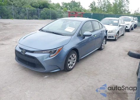 2021 Toyota Corolla Le from USA, damaged, VIN JTDEPMAE0MJ129262